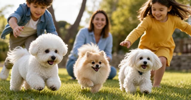 Small Fluffy Dogs That Are Actually Good With Kids